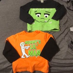 Two Halloween shirts